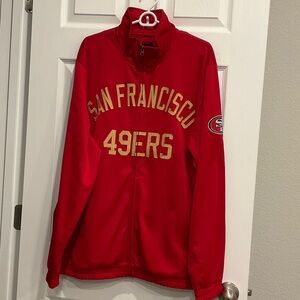 NFL Red Jacket with Logo